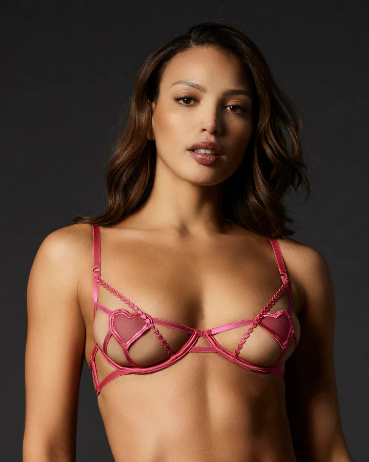 Isabelita Wired Fuchsia Pink Bra