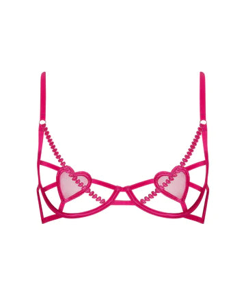 Isabelita Wired Fuchsia Pink Bra