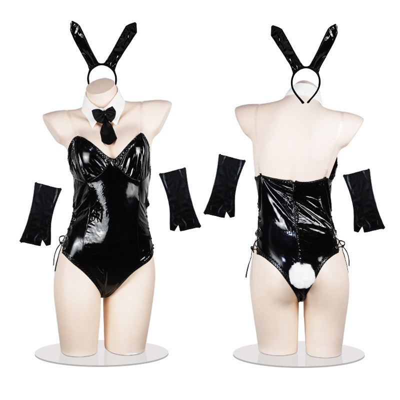 Jasmine Patent Leather Bunny Uniform