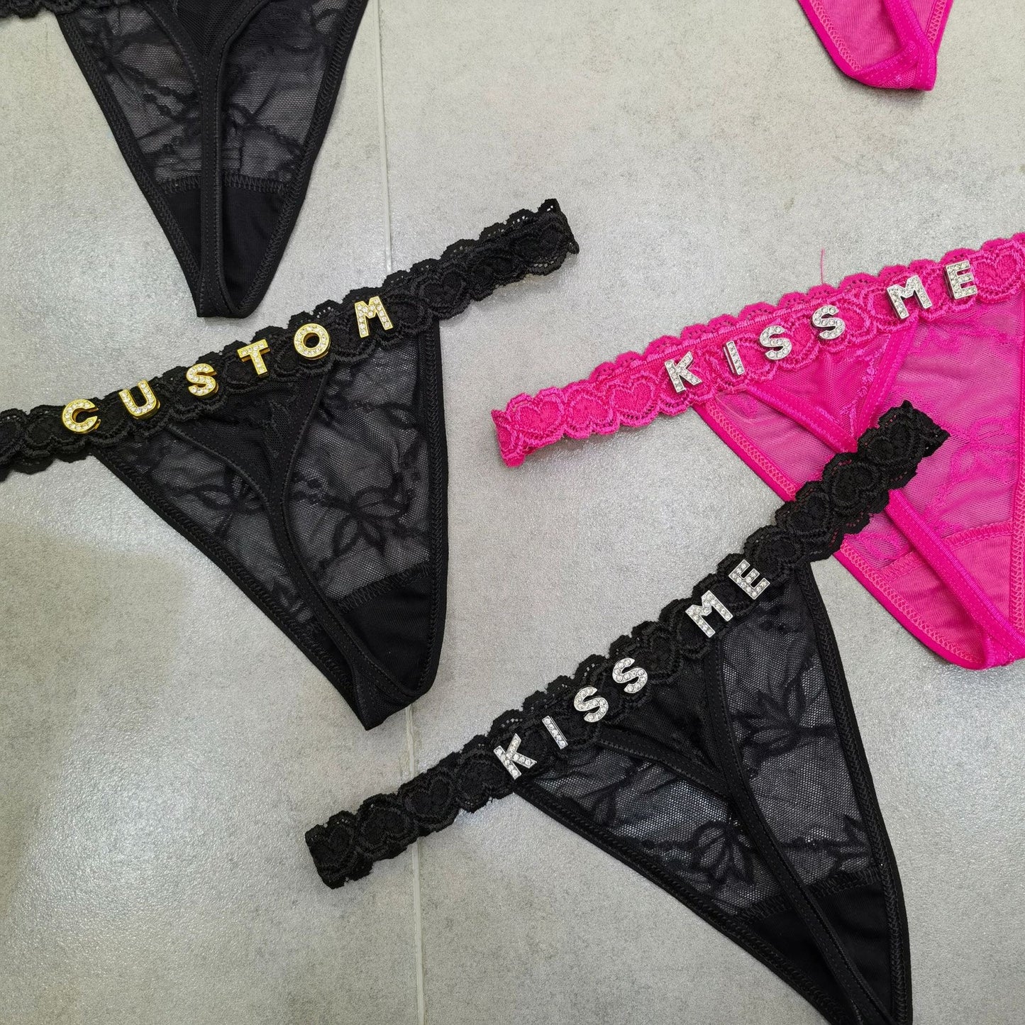 Genevieve Custom Lace Thong