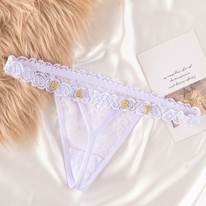 Genevieve Custom Lace Thong