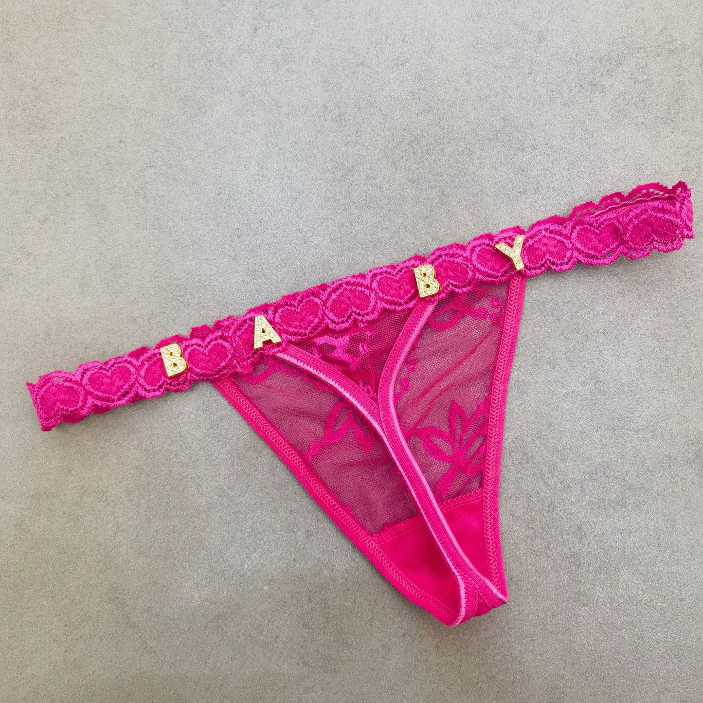 Genevieve Custom Lace Thong