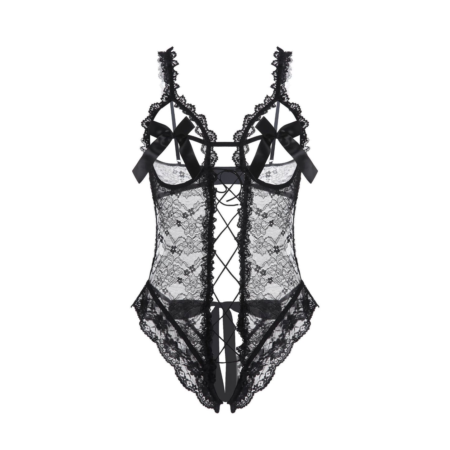 Bianca Lace Cutout Bodysuit