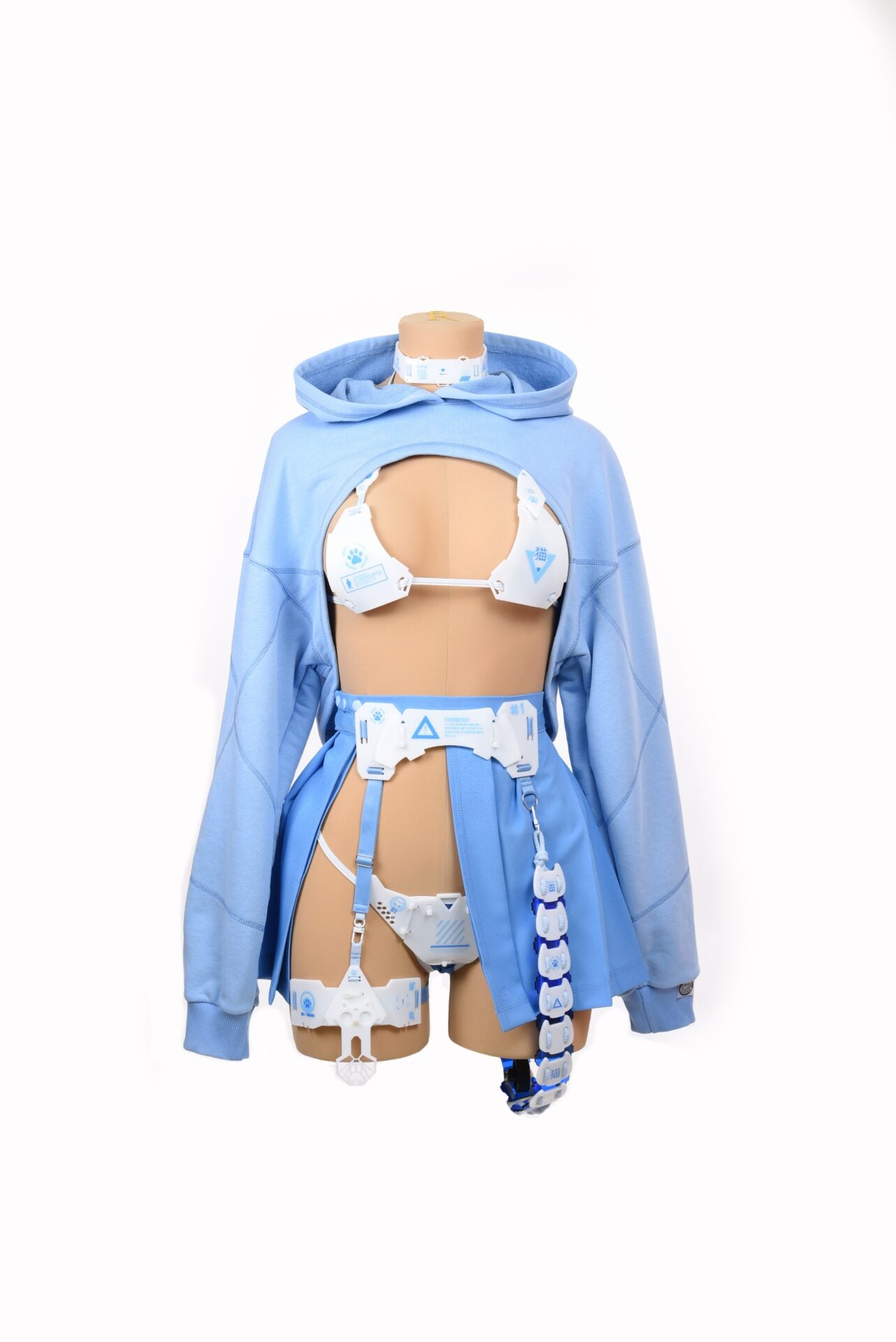 Cyber Neko Sky Blue Full Set