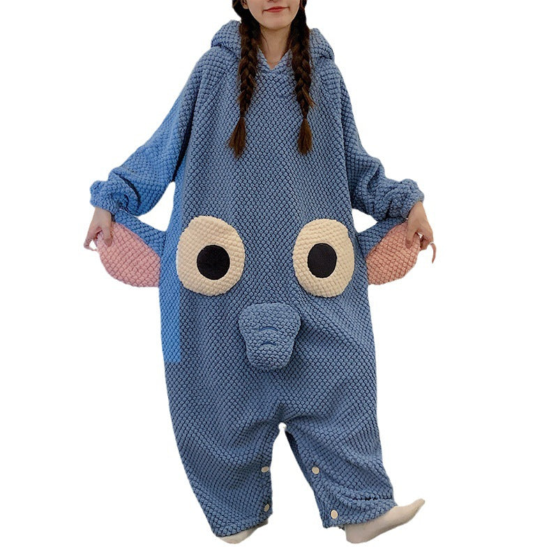 ELEPHANT ONESIE PAJAMAS