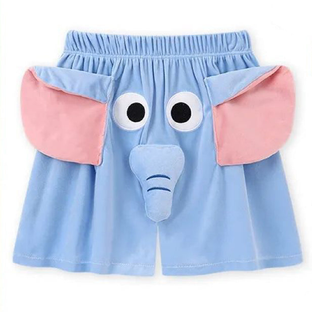 Elefanten-Pyjama-Shorts