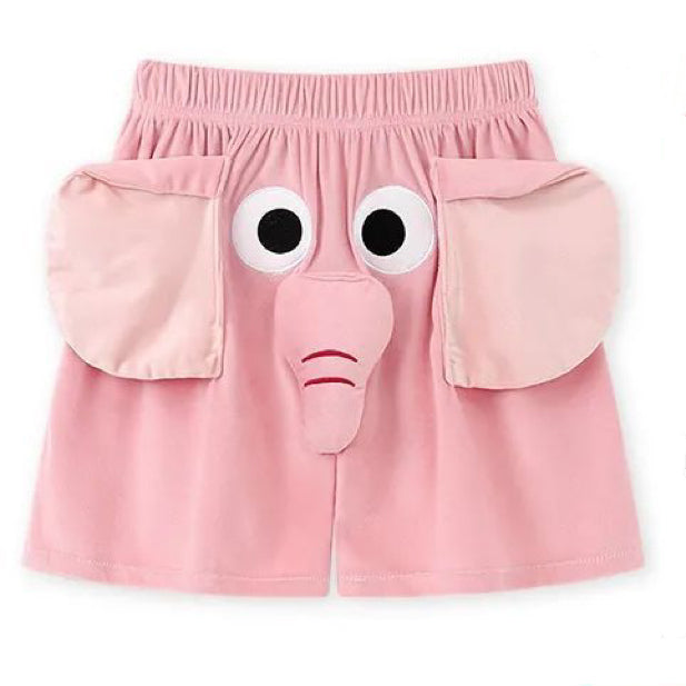 Elefanten-Pyjama-Shorts