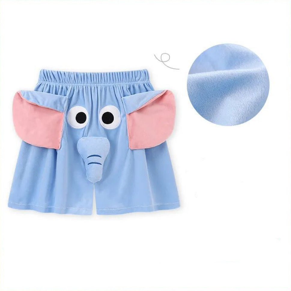 Elefanten-Pyjama-Shorts