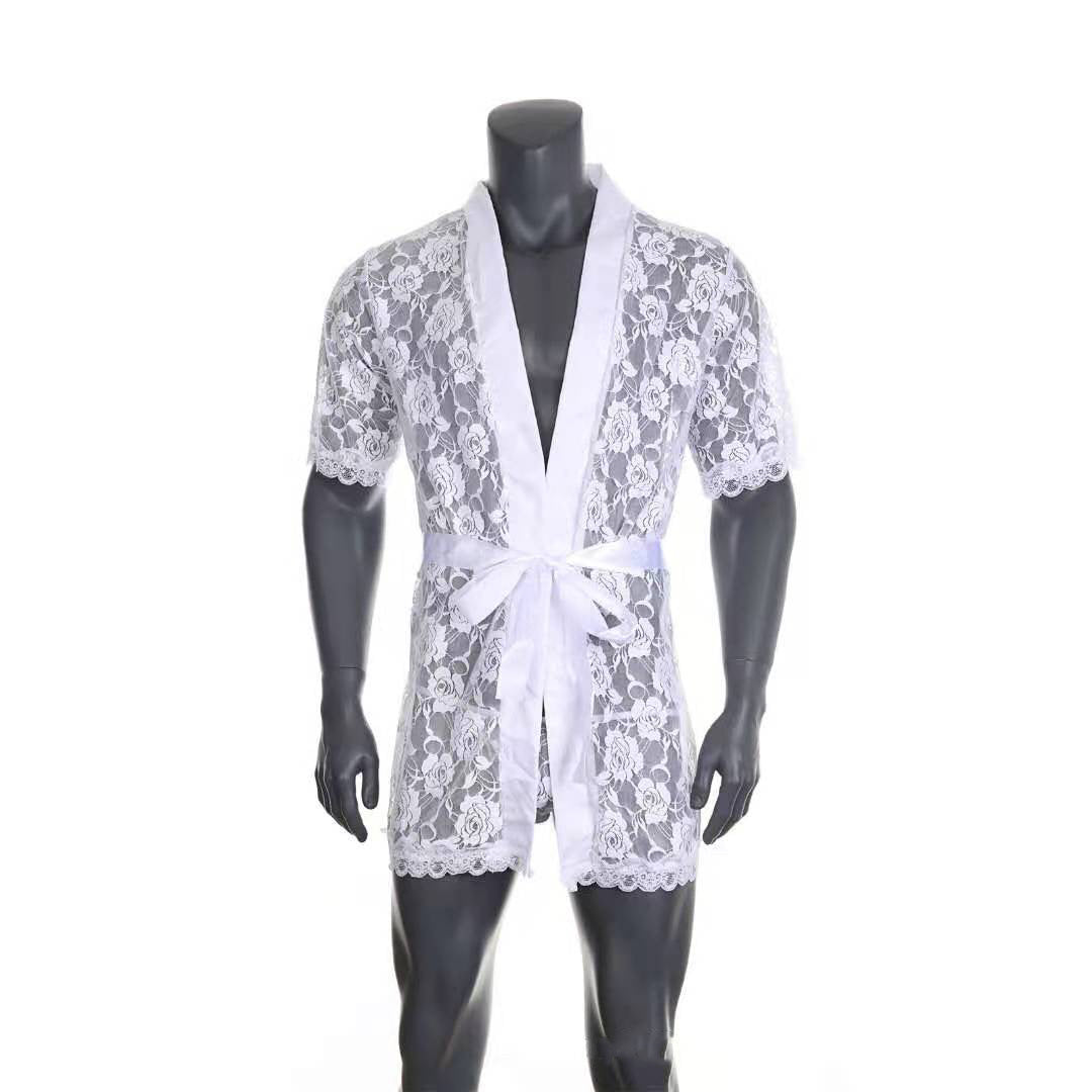 Nyles Lace Robe