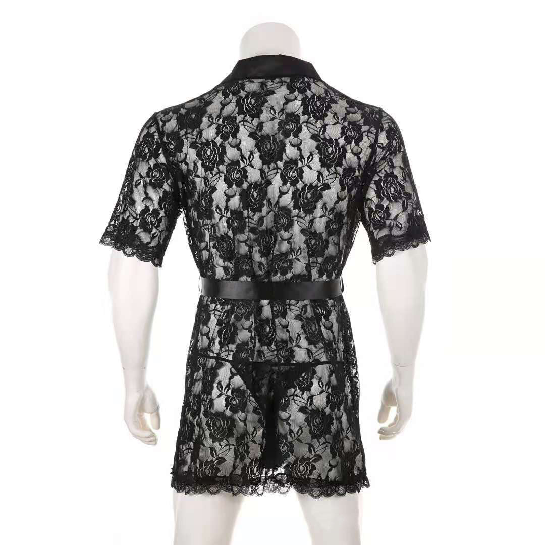 Nyles Lace Robe